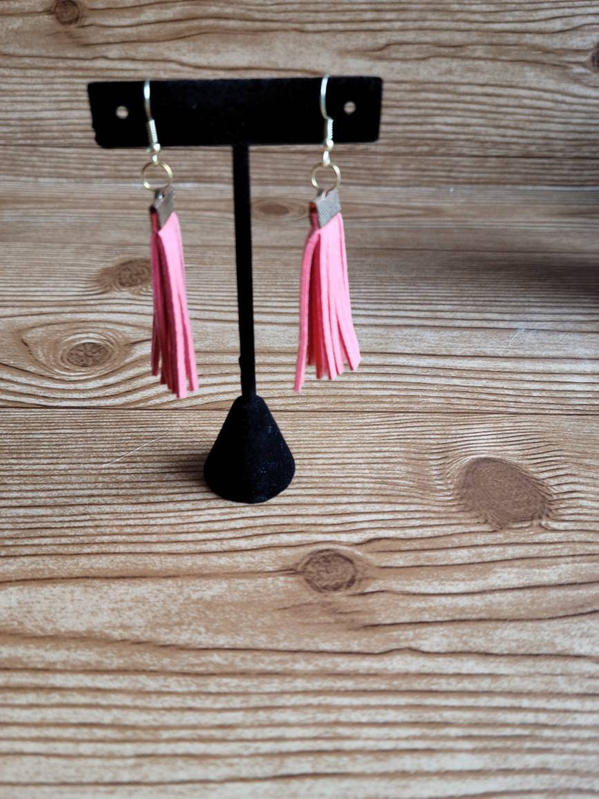 Tassel Earrings |  Dangle Earrings | Handmade Statement Jewelry