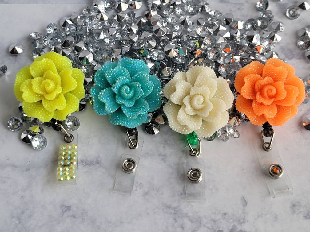 Flower Badge Reel