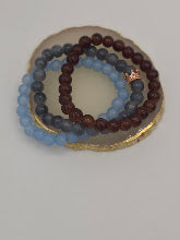 8mm Glass Bead Stretch Bracelet