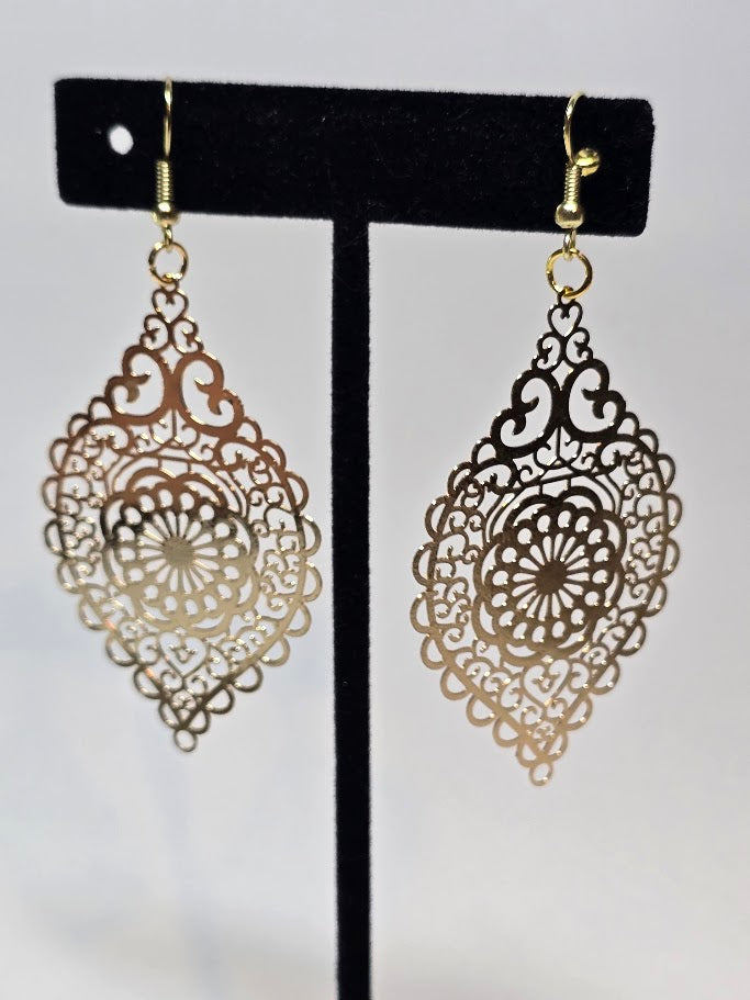 Filigree Dangle Earrings