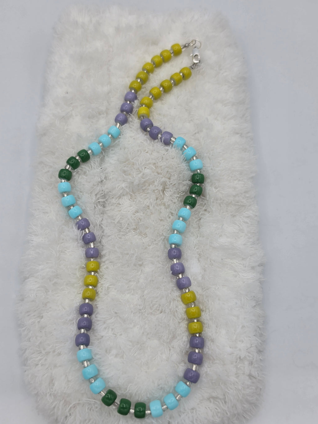 Color Pop Glass Bead Necklace