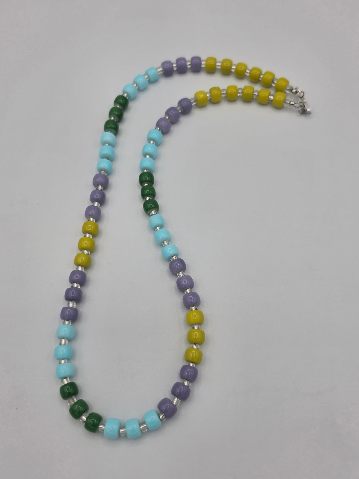 Color Pop Glass Bead Necklace