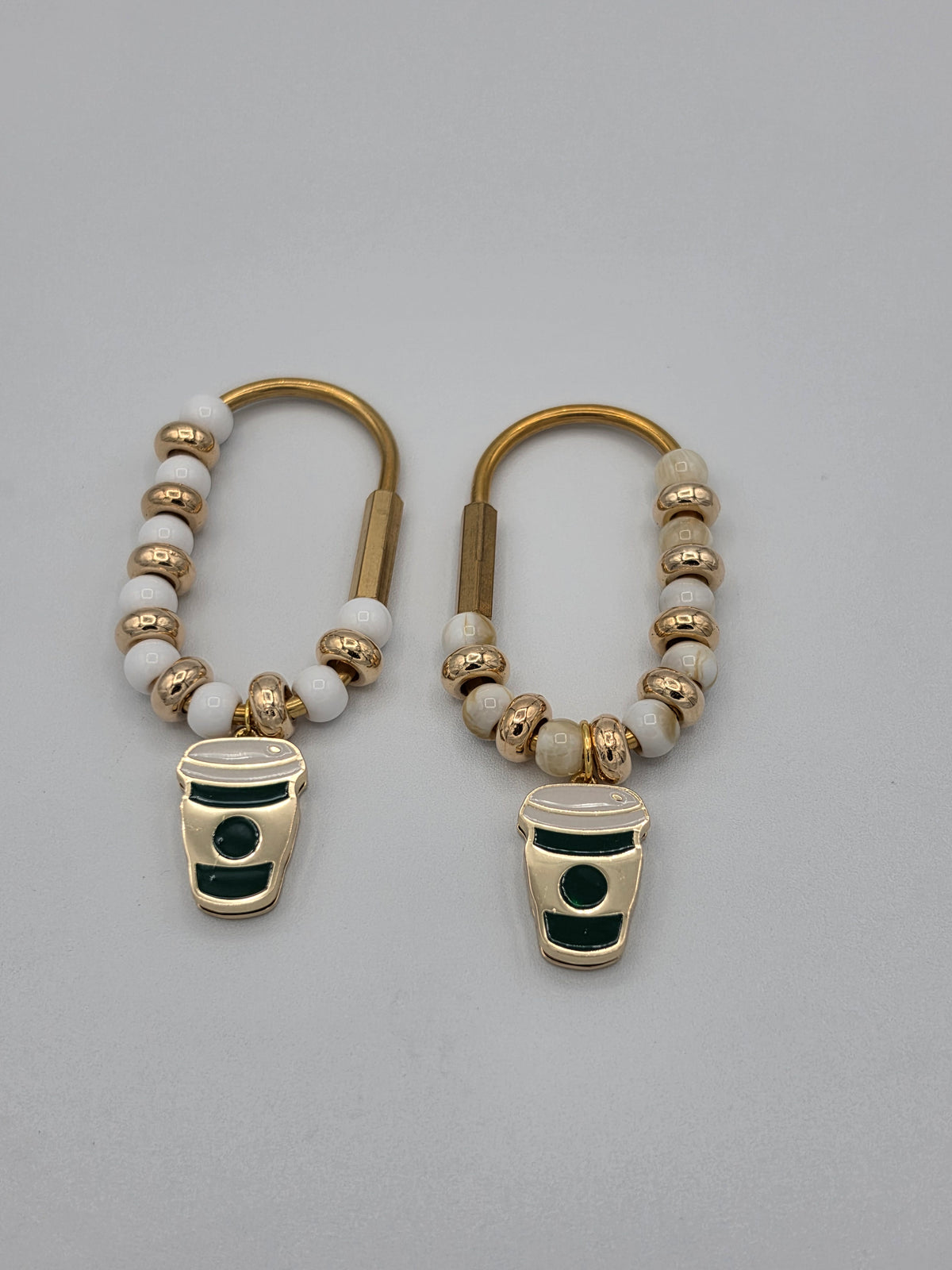 Coffee Lover Beaded Purse Hook
