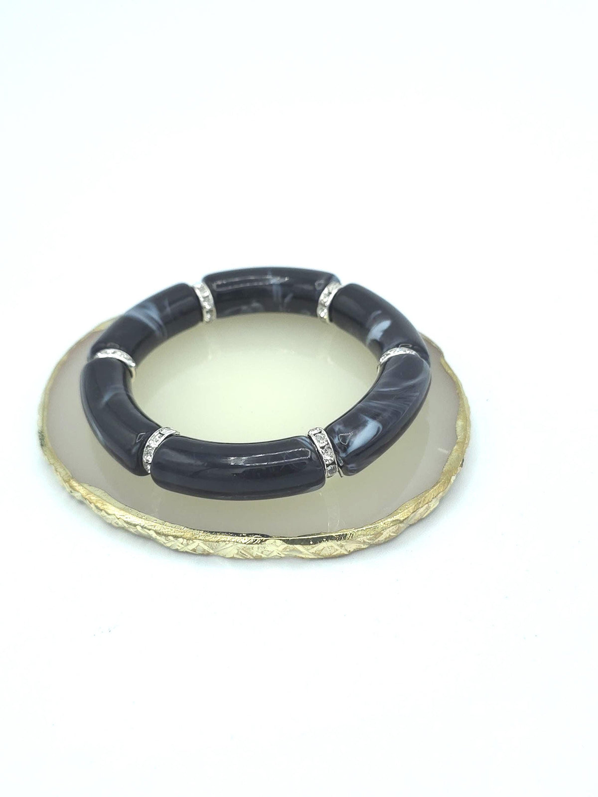 Chunky Acrylic Tube Bracelet