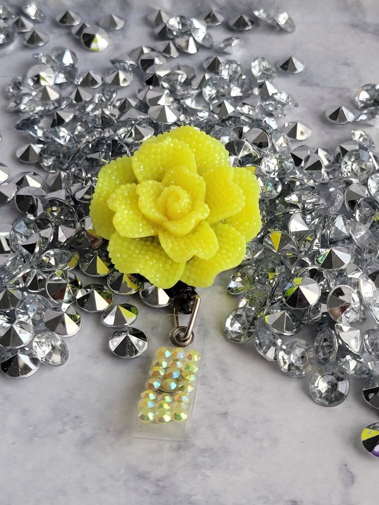 Flower Badge Reel