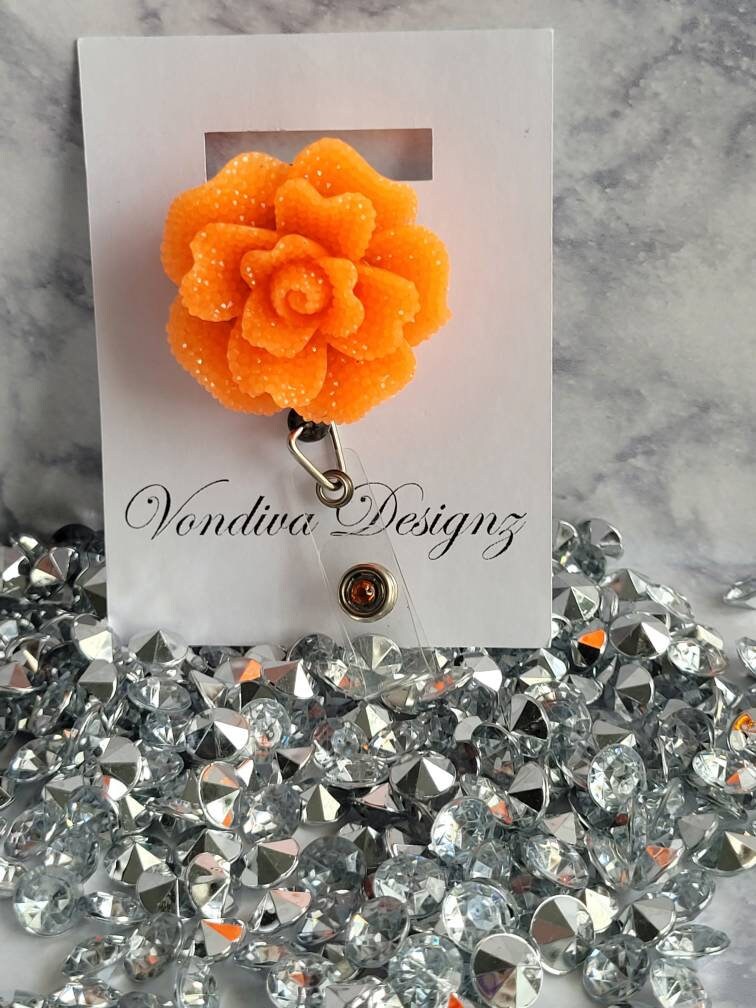 Flower Badge Reel