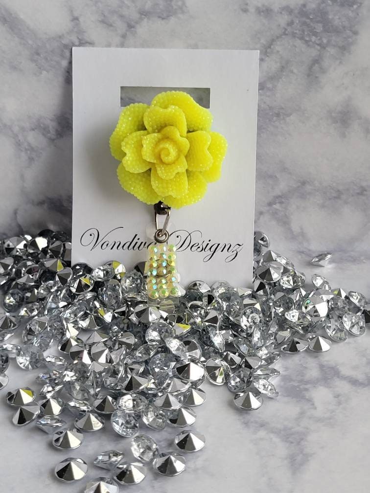 Flower Badge Reel