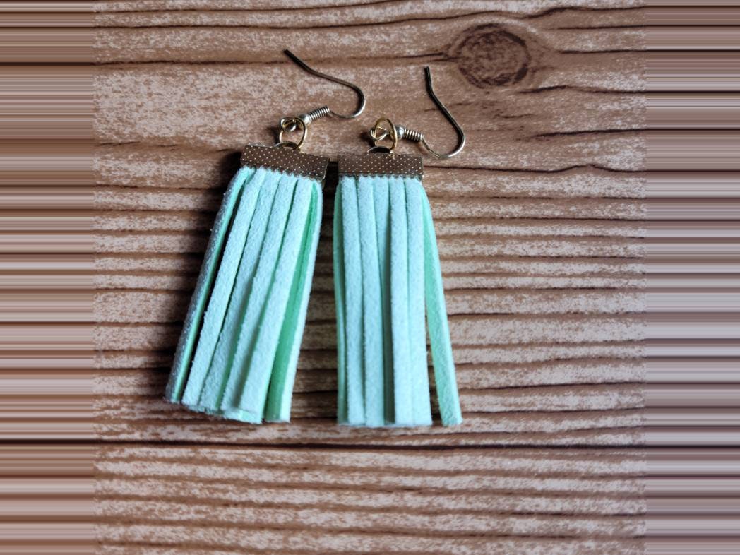 Tassel Earrings |  Dangle Earrings | Handmade Statement Jewelry