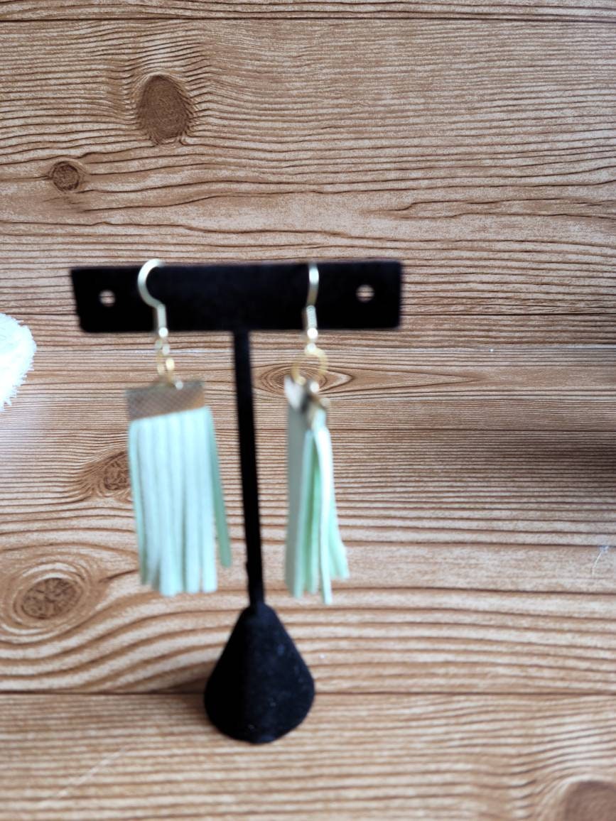 Tassel Earrings |  Dangle Earrings | Handmade Statement Jewelry