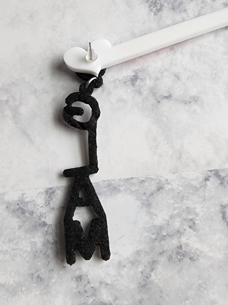 Rhinestone Glam Statement Stud Earrings | Sparkly Drop Studs | Bold Fashion Jewelry