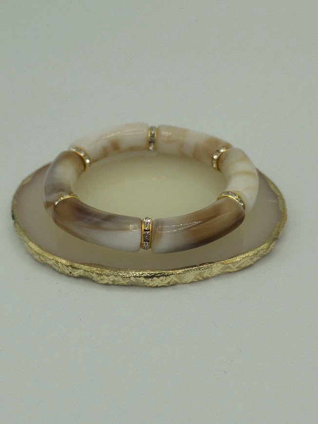 Chunky Acrylic Tube Bracelet