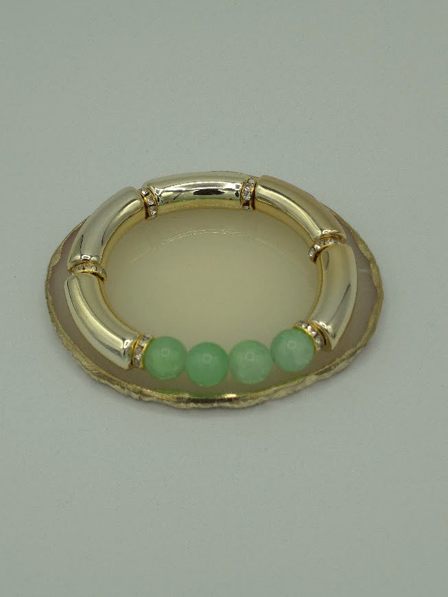 Chunky Acrylic Tube Bracelet