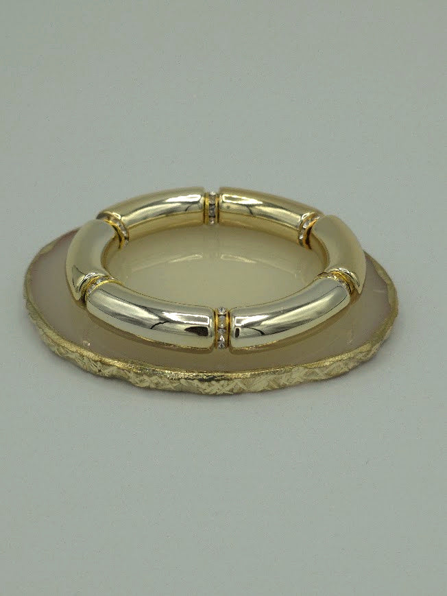 Chunky Acrylic Tube Bracelet