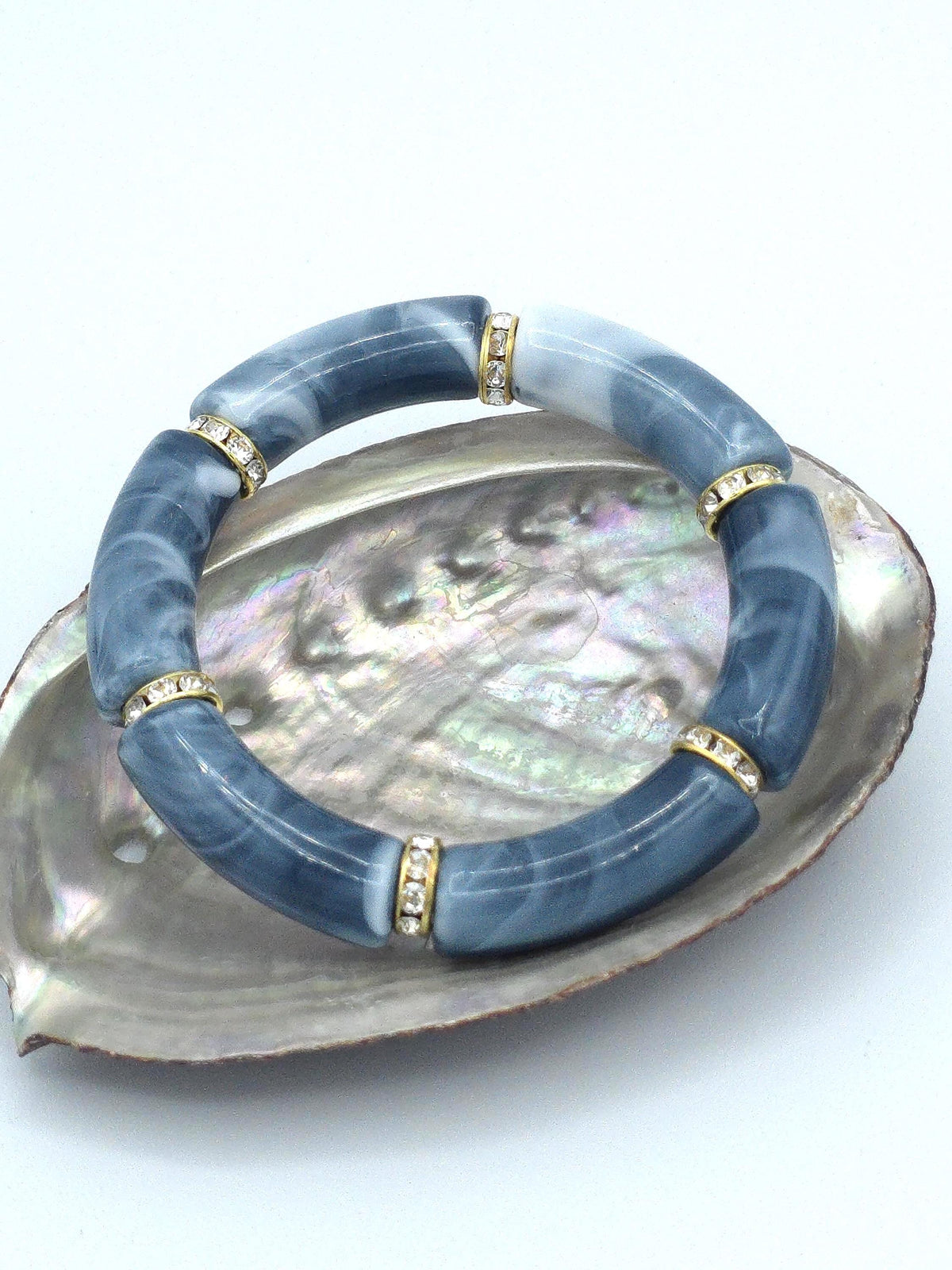 Chunky Acrylic Tube Bracelet