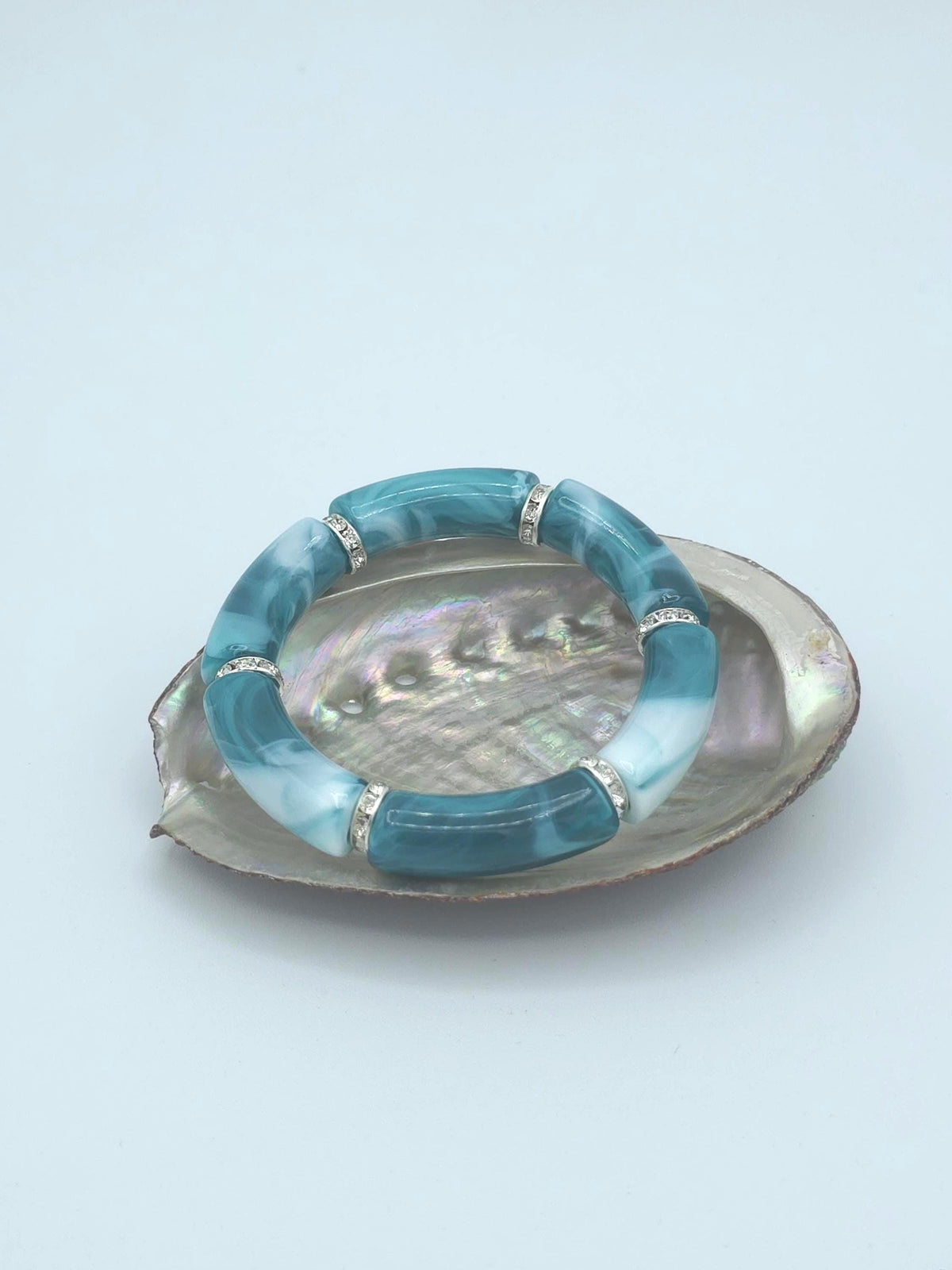 Chunky Acrylic Tube Bracelet